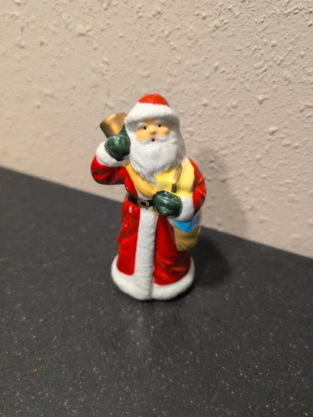 Vintage, Ceramic Santa Claus Figurine - Christmas Decor